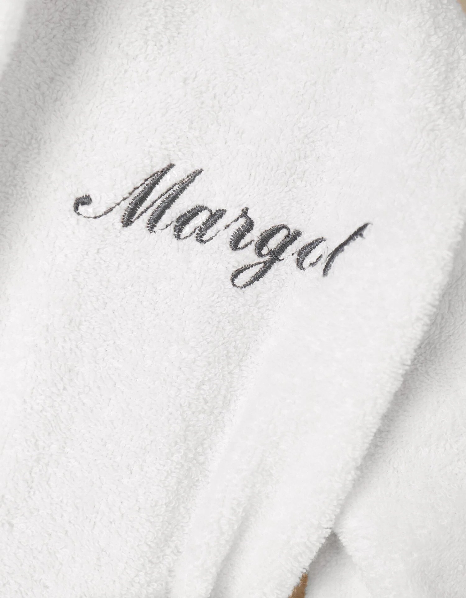 Peignoir De Bain Enfant Personnalisable Lapin à Capuche 3 Peignoir De Bain Enfant Personnalisable Lapin à Capuche – Image 3