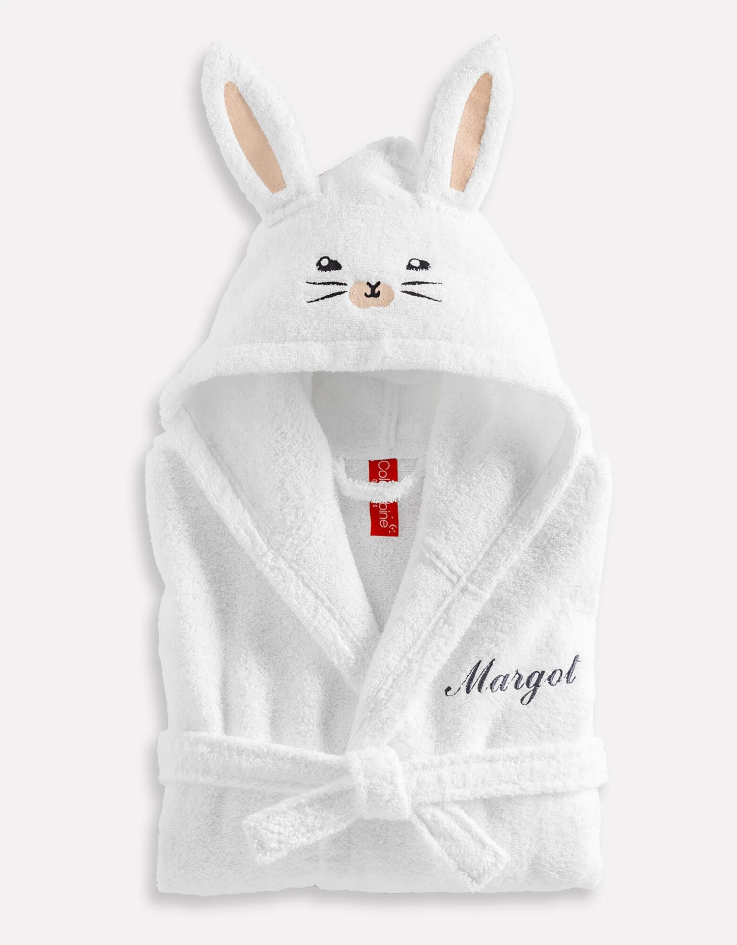 Peignoir De Bain Enfant Personnalisable Lapin à Capuche 5 Peignoir De Bain Enfant Personnalisable Lapin à Capuche – Image 5