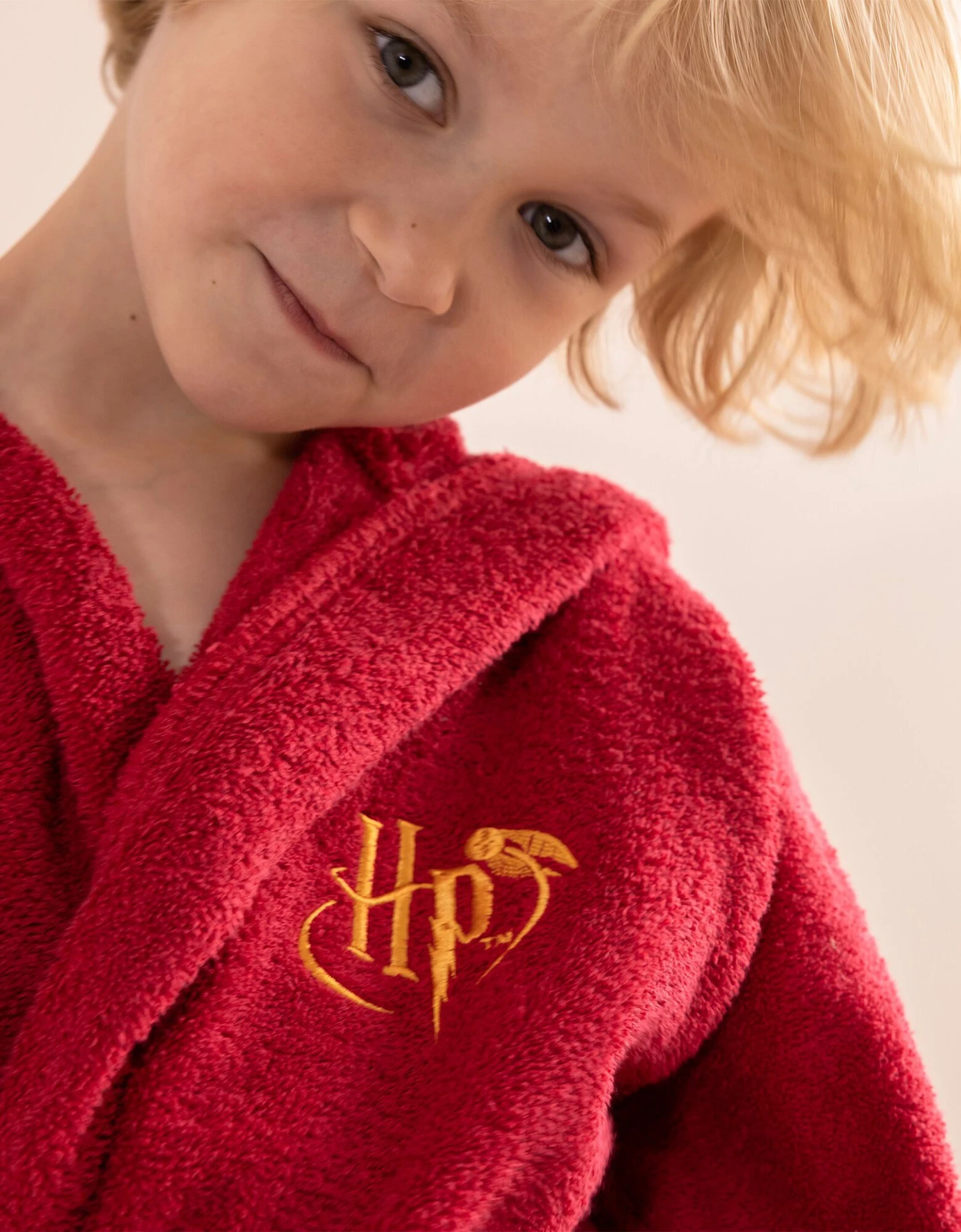 Peignoir Enfant à Capuche Harry Potter® éponge Coton - 380g/m2 2 Peignoir Enfant à Capuche Harry Potter® éponge Coton - 380g/m2 – Image 2