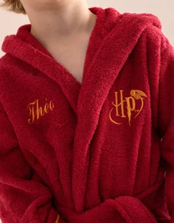 Peignoir Enfant à Capuche Harry Potter® Personnalisable éponge Coton - 380g/m2 -Maison Textiles Magasin 301557 C01 zoomx vue5