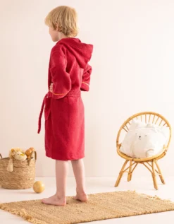 Peignoir Enfant à Capuche Harry Potter® Personnalisable éponge Coton - 380g/m2 -Maison Textiles Magasin 301557 C01 zoomx vue6