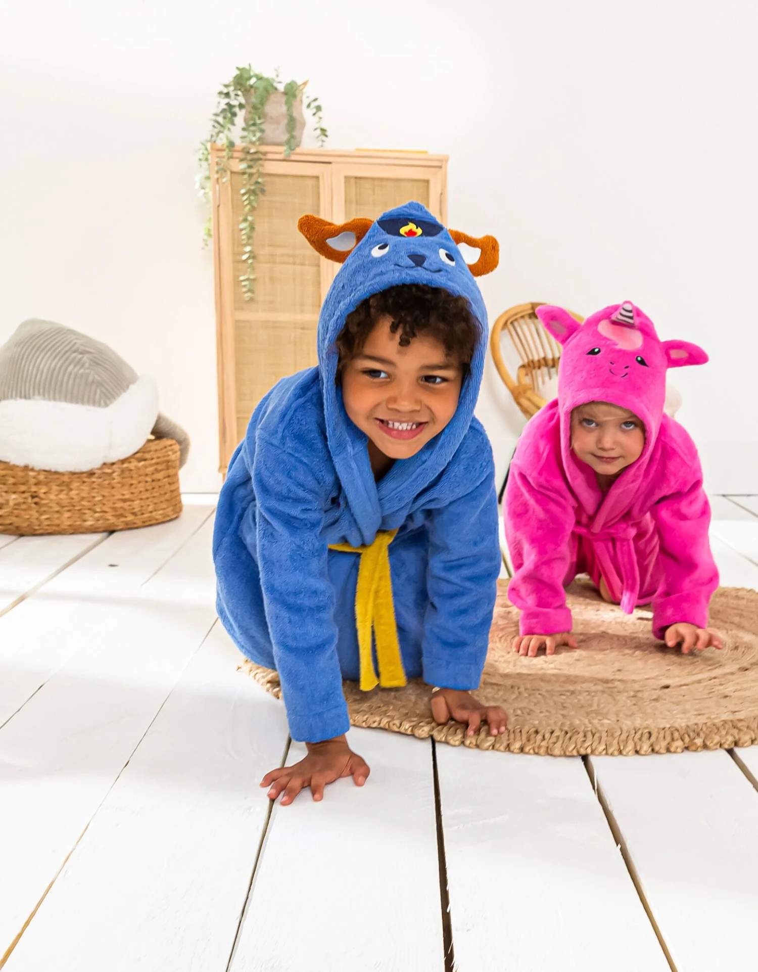 Peignoir De Bain Enfant Pin-pon à Capuche éponge Coton - 380g/m2 4 Peignoir De Bain Enfant Pin-pon à Capuche éponge Coton - 380g/m2 – Image 4