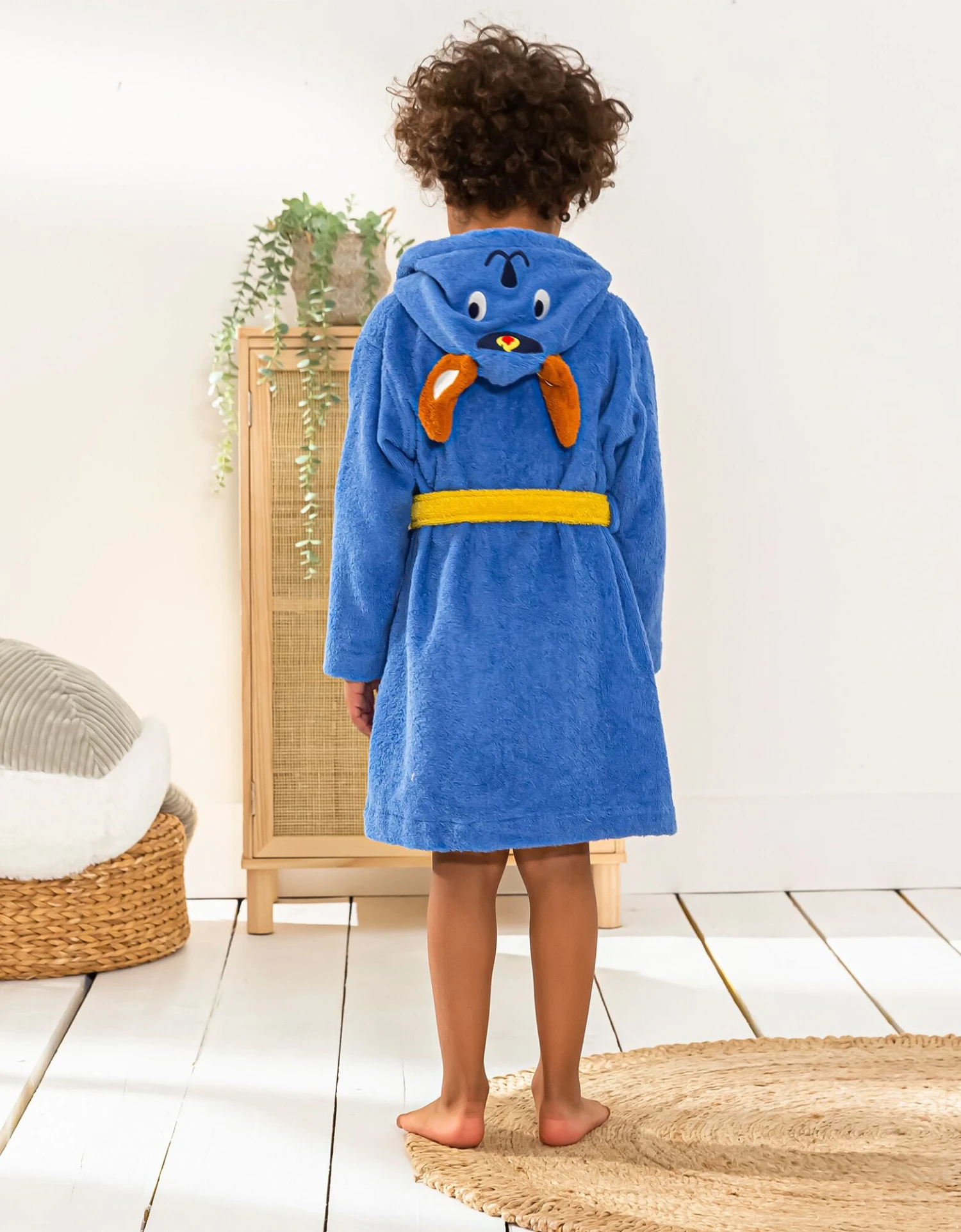 Peignoir De Bain Enfant Pin-pon à Capuche éponge Coton - 380g/m2 6 Peignoir De Bain Enfant Pin-pon à Capuche éponge Coton - 380g/m2 – Image 6