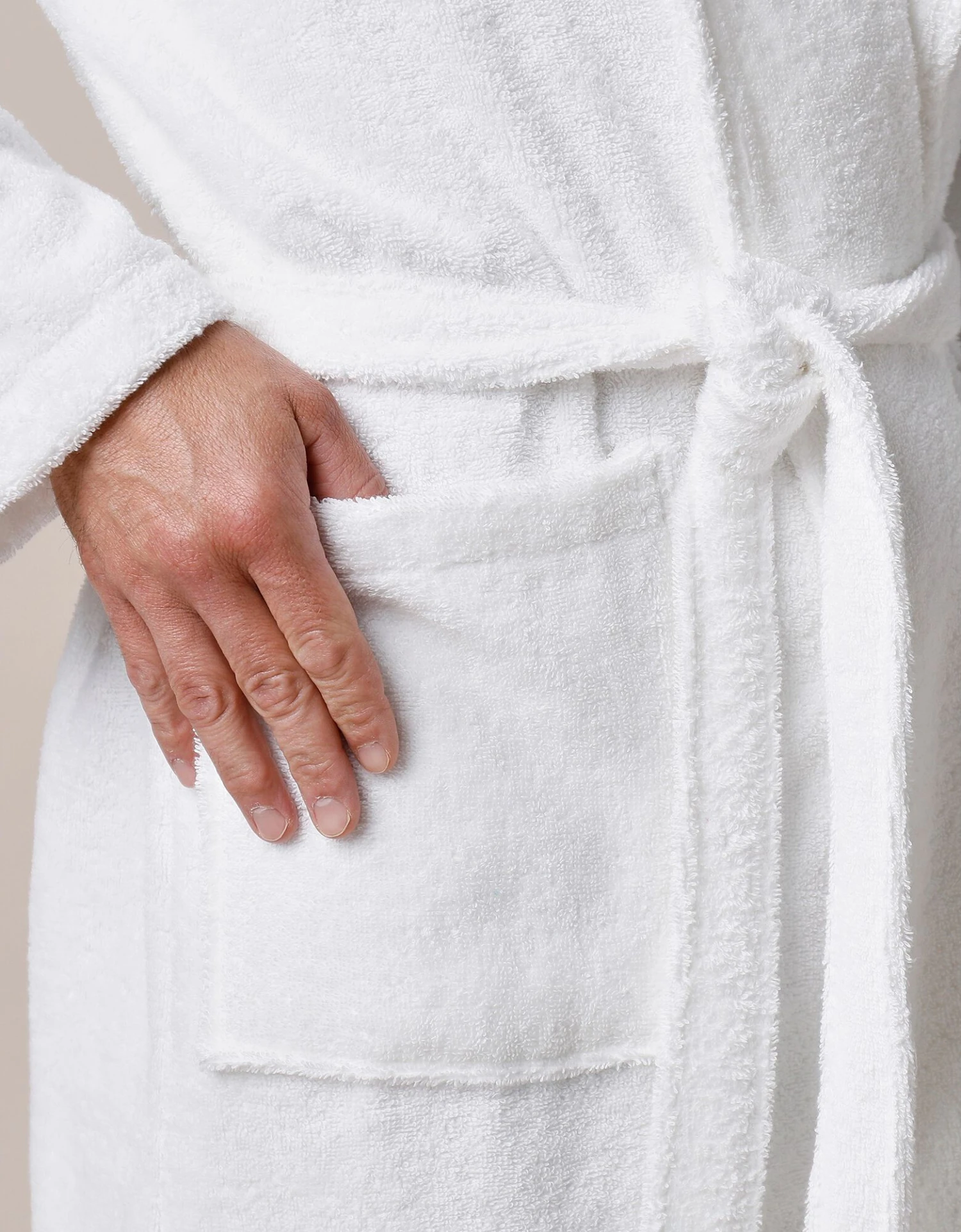 Peignoir Mixte Adulte éponge Bouclette Col Châle Personnalisable 4 Peignoir Mixte Adulte éponge Bouclette Col Châle Personnalisable – Image 4