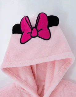 Robe De Chambre Enfant Minnie® à Capuche - Polaire -Maison Textiles Magasin 301787 C01 zoomx vue4