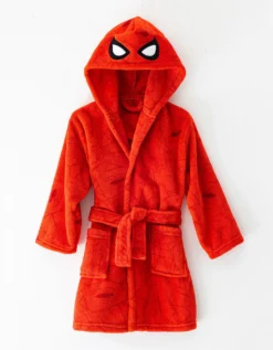 Robe De Chambre Enfant Spiderman® À Capuche - Polaire -Maison Textiles Magasin 301788 C01 zoomx vue3