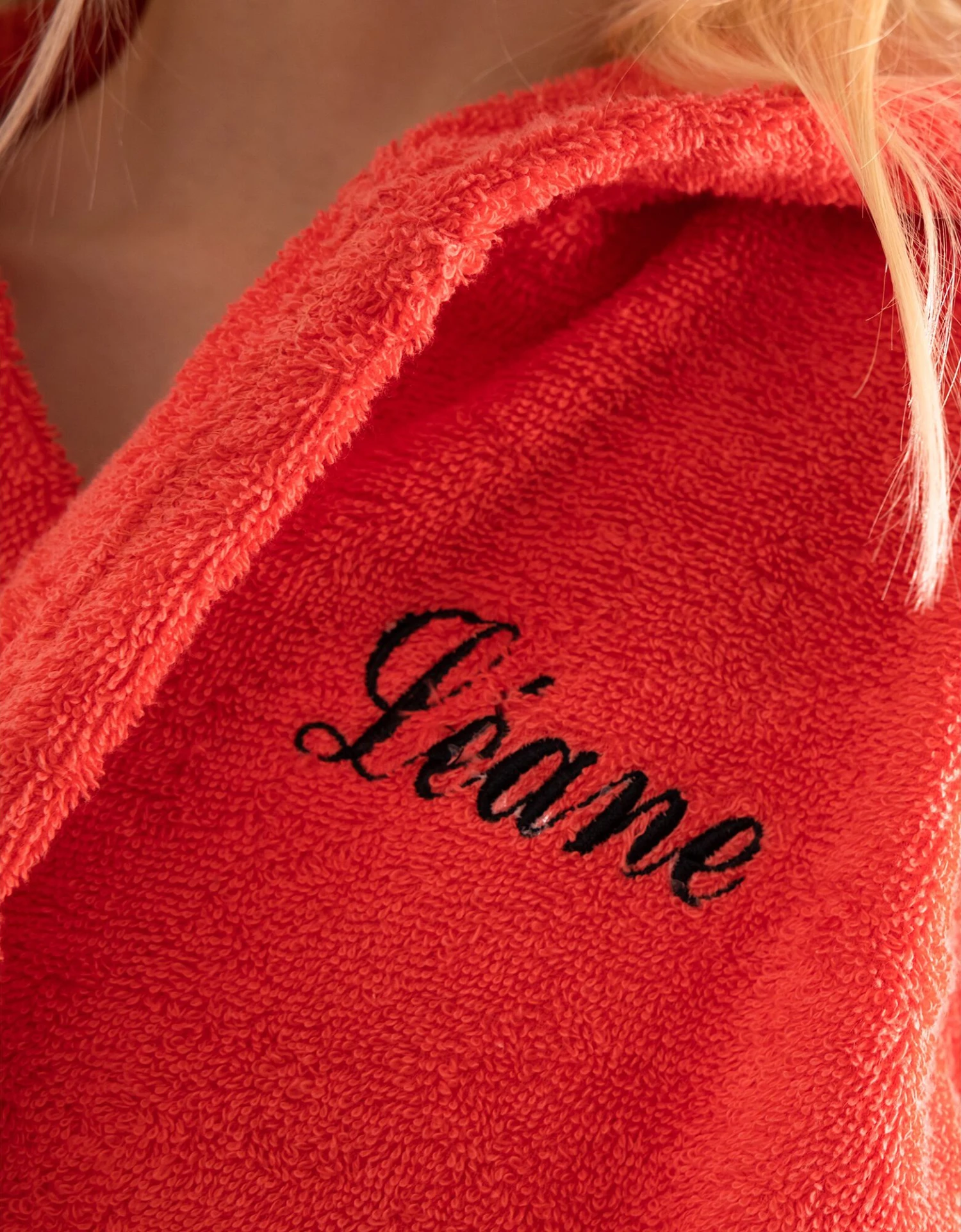 Peignoir De Bain Enfant Personnalisable Tigre à Capuche 3 Peignoir De Bain Enfant Personnalisable Tigre à Capuche – Image 3