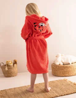 Peignoir De Bain Enfant Personnalisable Tigre à Capuche 12 Peignoir De Bain Enfant Personnalisable Tigre à Capuche -Maison Textiles Magasin 301801 C01 zoomx vue6