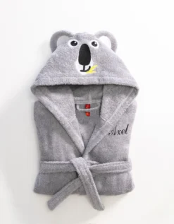 Peignoir De Bain Enfant Personnalisable Koala à Capuche 11 Peignoir De Bain Enfant Personnalisable Koala à Capuche -Maison Textiles Magasin 301803 C01 zoomx vue6