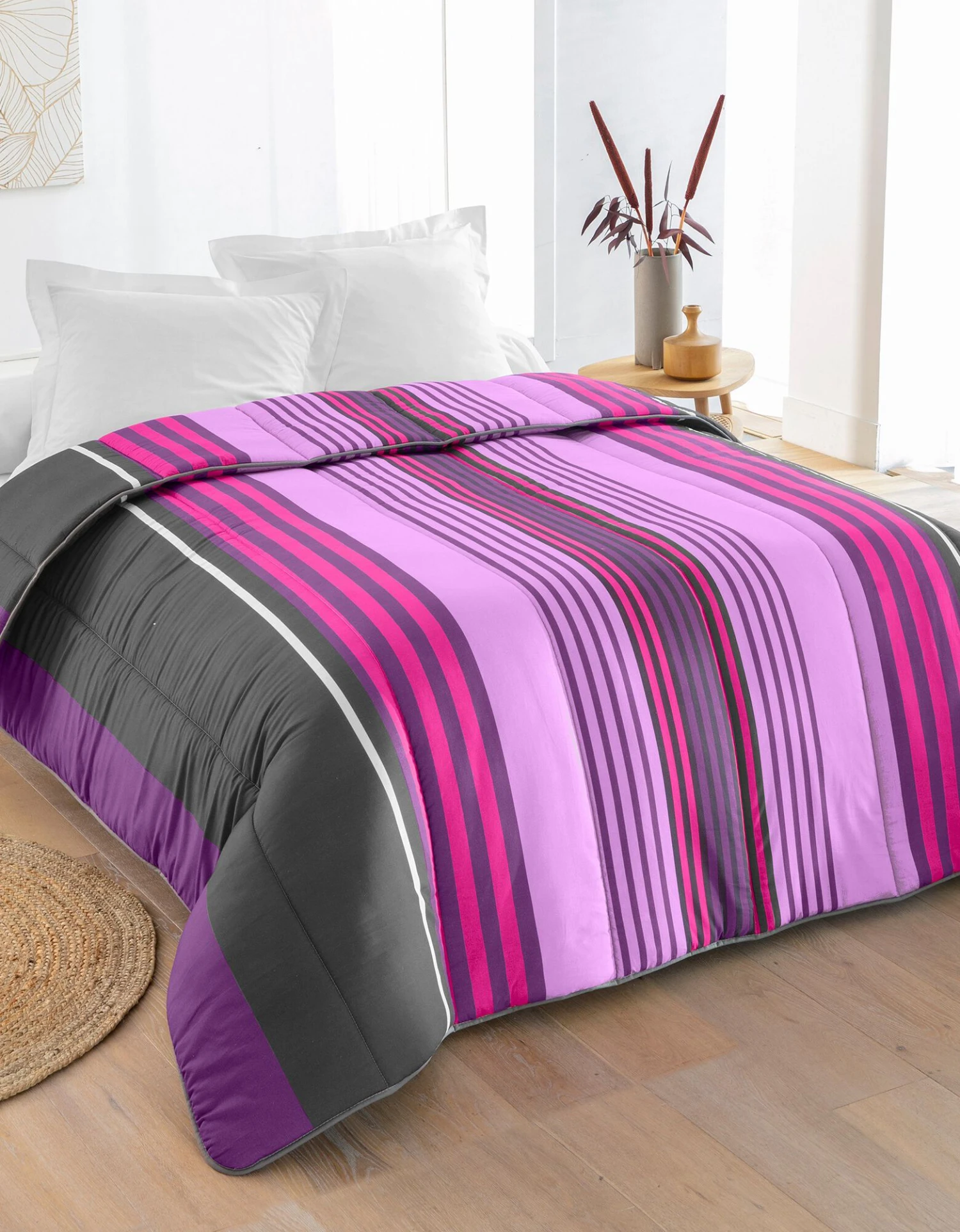 Couette Coton Imprimée Detroit 200g/m2 1 Couette Coton Imprimée Detroit 200g/m2