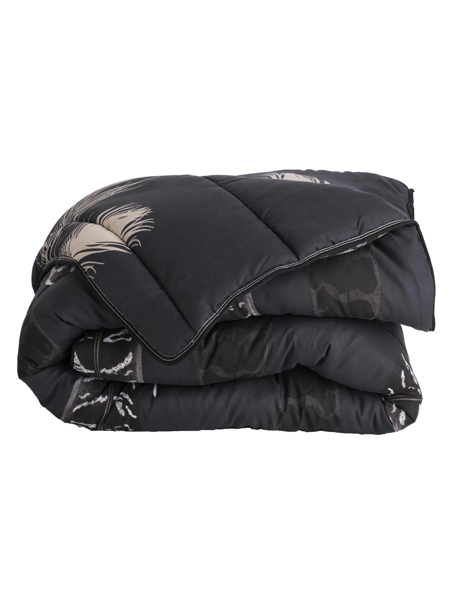 Couette Microfibre Imprimée Plumes 200g/m2 2 Couette Microfibre Imprimée Plumes 200g/m2 – Image 2
