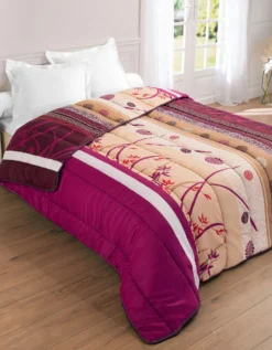 Couette Microfibre Imprimée Floral 200g/m2