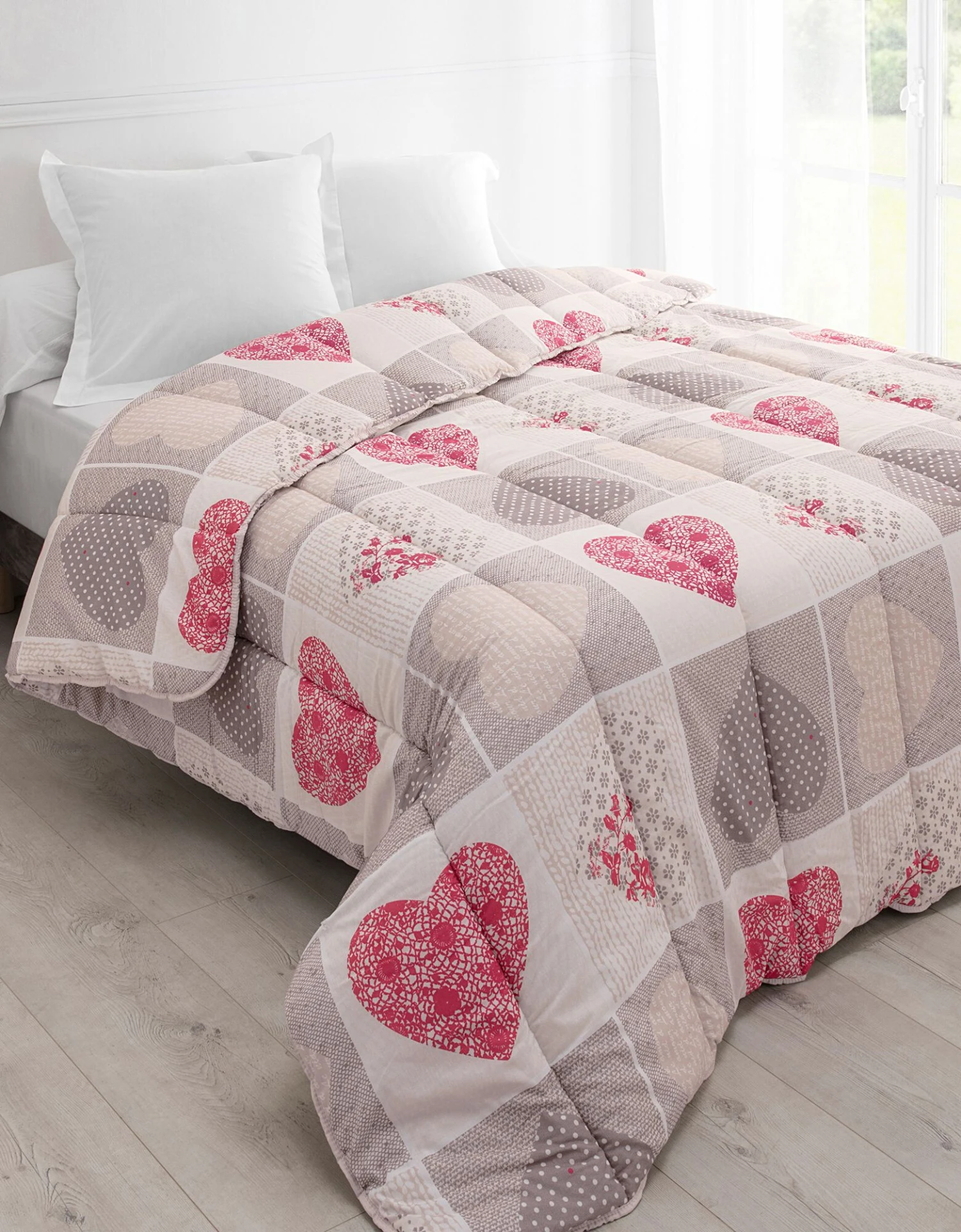 Couette Coton Imprimé Lovely 200g/m2 1 Couette Coton Imprimé Lovely 200g/m2