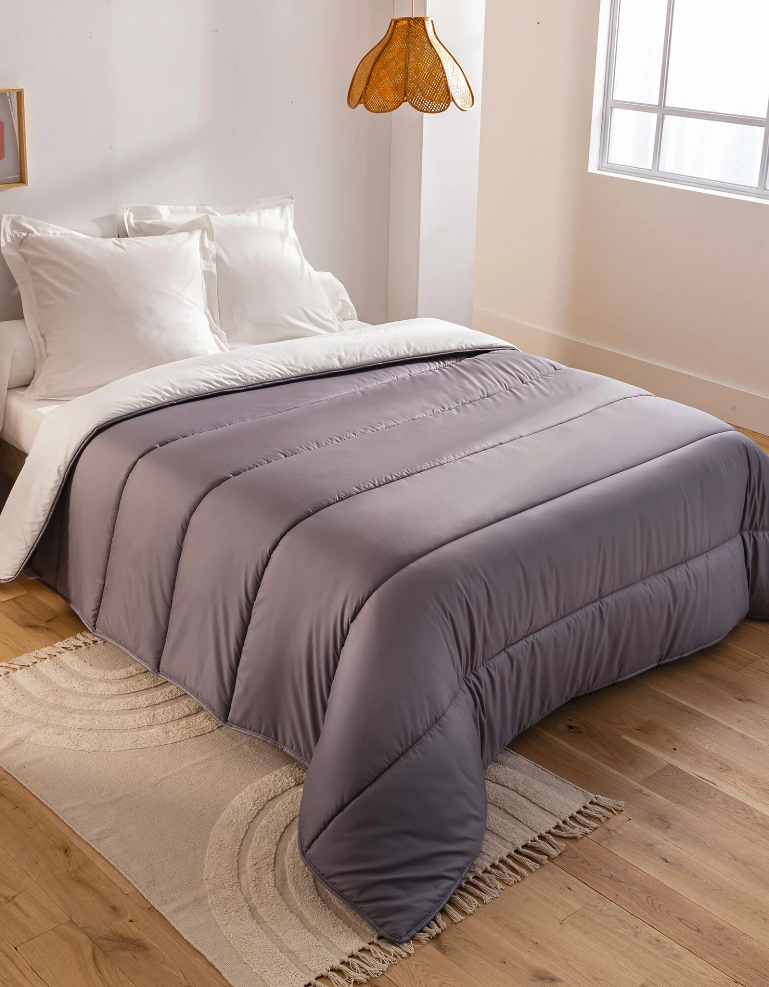 Couette Microfibre Imprimée Pastel 200g/m² 2 Couette Microfibre Imprimée Pastel 200g/m² – Image 2