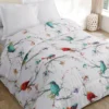 Couette Coton Imprimée Oiseaux 200 G/m2