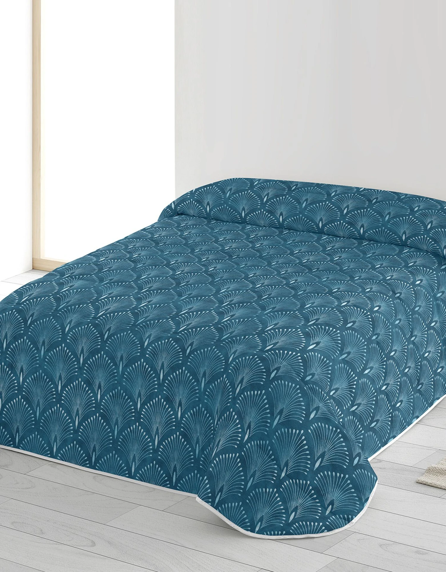 Couette Microfibre Imprimée Palmito 1 Ou 2 Personnes - 200g/m2 2 Couette Microfibre Imprimée Palmito 1 Ou 2 Personnes - 200g/m2 – Image 2