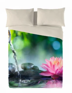 Couette Microfibre Nénuphar 200 G/m² -Maison Textiles Magasin 320707 C01 zoomx vue3