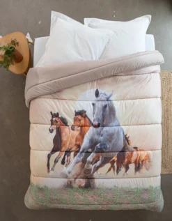 Couette Microfibre Impression Photo Chevauchée 400 G/m²