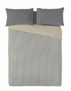 Couette Microfibre Micro Imprimé Graphique 200 G/m² -Maison Textiles Magasin 320730 C01 zoomx vue3