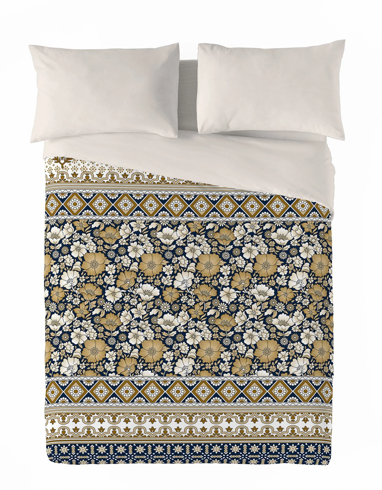 Couette Microfibre Imprimé Oriental 200 G/m² 2 Couette Microfibre Imprimé Oriental 200 G/m² – Image 2