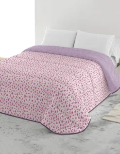 Couette Microfibre Micro Imprimé Fleurs 200 G/m²