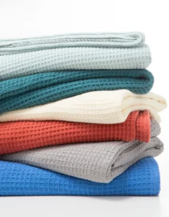 Couverture Climatisante Nid D'abeille -Maison Textiles Magasin 321008 C01 zoomx vue3