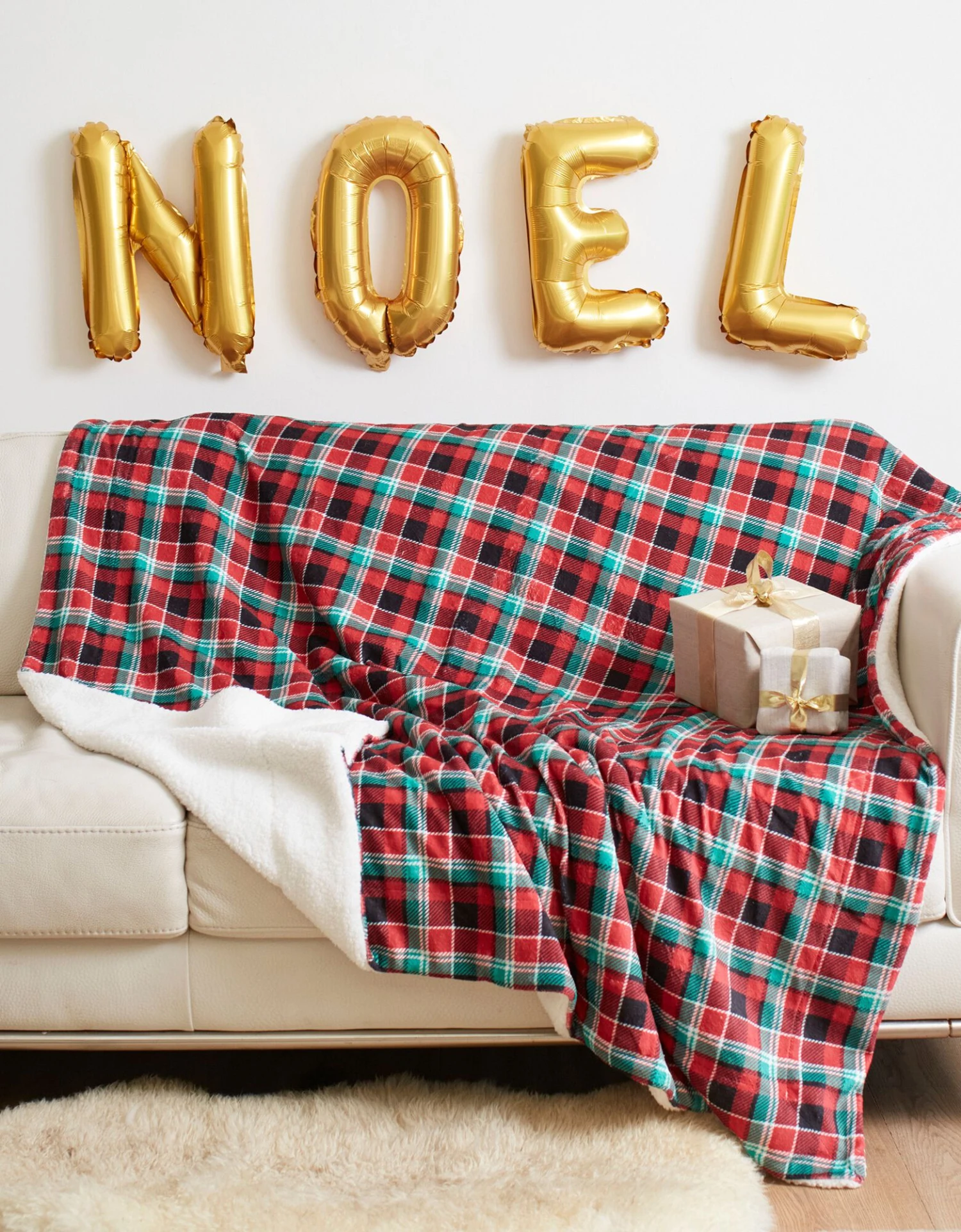 Plaid à Carreaux Double Face 1 Plaid à Carreaux Double Face