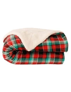 Plaid à Carreaux Double Face 7 Plaid à Carreaux Double Face -Maison Textiles Magasin 322415 C01 zoomx vue4