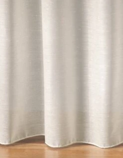 Panneau Lin Polyester Base Plombée Finition Galon Fronceur