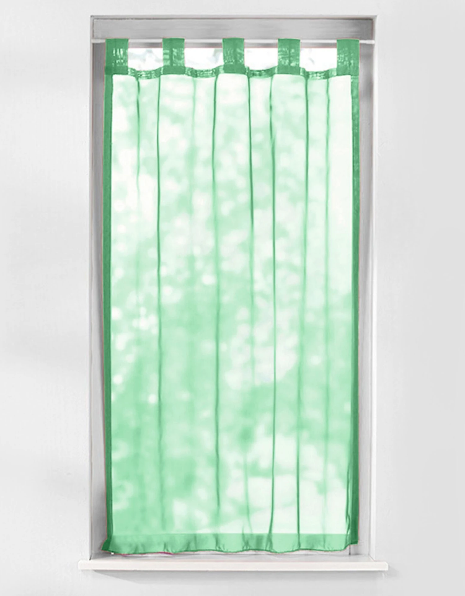 Vitrage Droit Voile Uni Finition Pattes 1 Vitrage Droit Voile Uni Finition Pattes