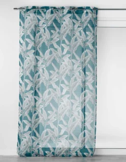 Voilage Imprimé Tropical