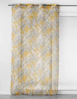 Voilage Imprimé Tropical