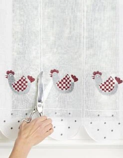 Brise-bise Brodé Modulable