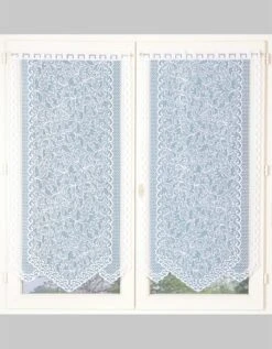 Vitrages Pointe Volutes - Paire