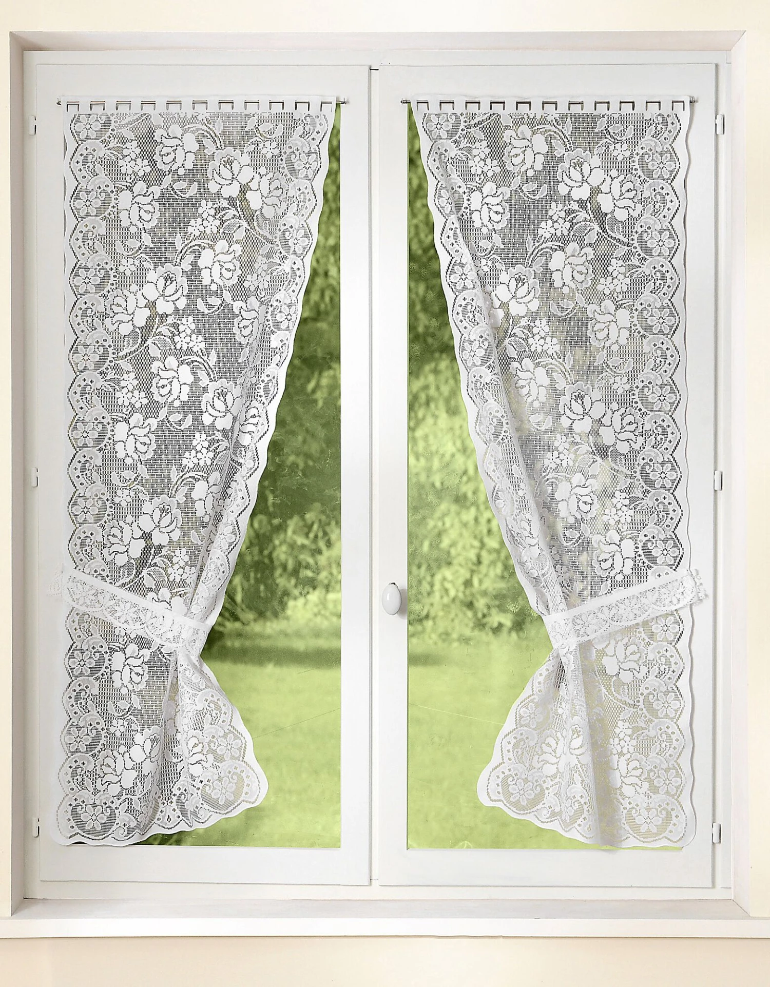 Rideau Guipure - Paire 1 Rideau Guipure - Paire
