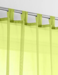 Panneau Voile Uni Finition Pattes