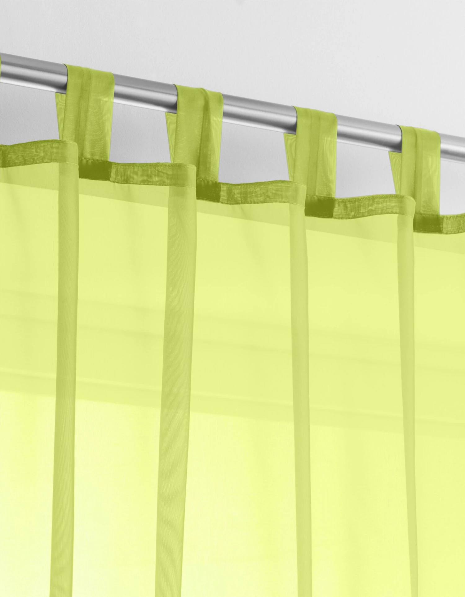 Panneau Voile Uni Finition Pattes 1 Panneau Voile Uni Finition Pattes