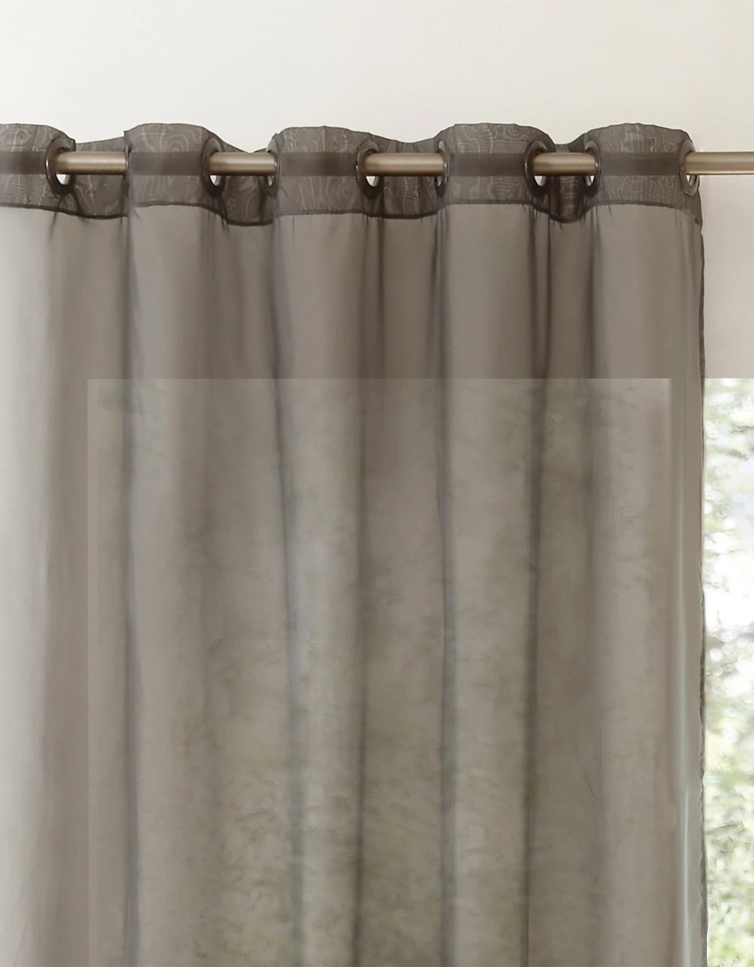 Panneau Voile Uni Finition œillets 3 Panneau Voile Uni Finition œillets – Image 3