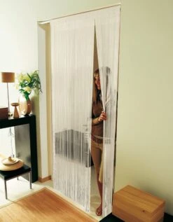 Rideau De Fils Découpable Finition Passe-tringle