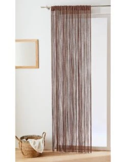 Rideau De Fils Découpable Finition Passe-tringle