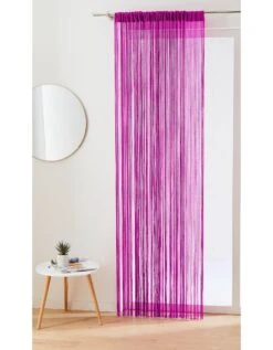 Rideau De Fils Découpable Finition Passe-tringle