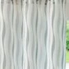 Rideau Panneau Imprimé Ondulations