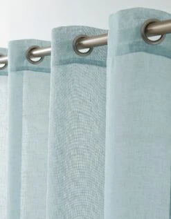 Voilage Uni étamine Effet Lin