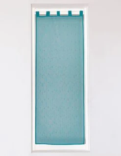 Vitrage Droit Fil Satiné