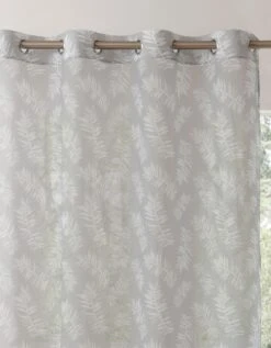 Panneau Voile Finition Oeillets Imprimé "fougères" 8 Panneau Voile Finition Oeillets Imprimé "fougères" -Maison Textiles Magasin 323728 C01 zoomx vue4