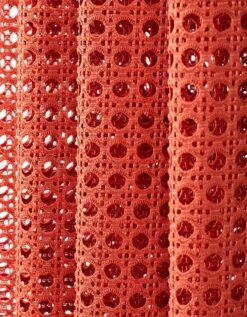 Rideau Panneau Brodé Effet Cannage -Maison Textiles Magasin 323816 C02 zoomx vue3