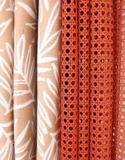 Rideau Panneau Brodé Effet Cannage -Maison Textiles Magasin 323816 C02 zoomx vue5