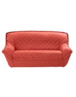 Housse Bachette Matelassée Coton Uni Fauteuils Canapés Accoudoirs
