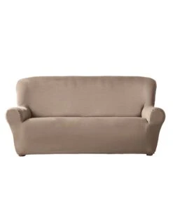 Housse Extensible Unie Canapé Fauteuil Accoudoirs