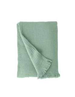 Jeté Double Gaze De Coton